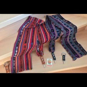 Sold - Fabric straps and hardware